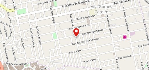 Osteria del Rosso no mapa