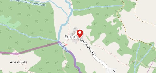 Osteria del Valico sulla mappa