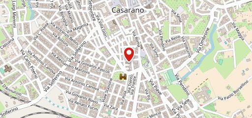 Osteria del vicolo sulla mappa