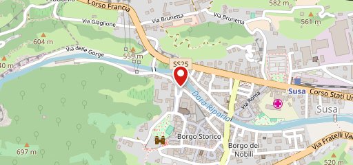 Osteria Ristorante della Marchesa - Susa sur la carte