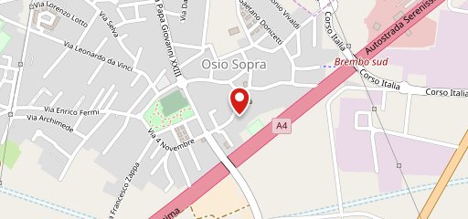 Osteria Della Pecora Nera sur la carte