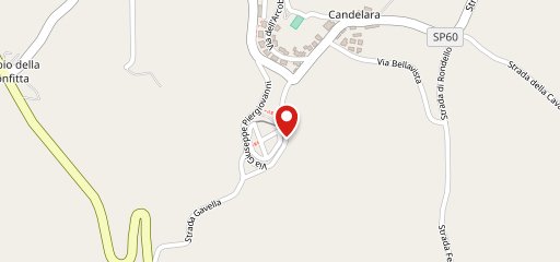 Osteria delle Candele sur la carte