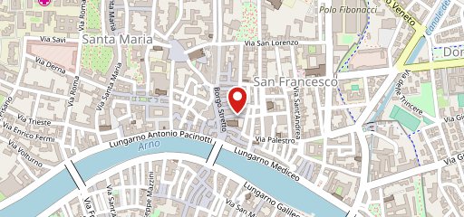 Osteria di Culegna Pisa sulla mappa