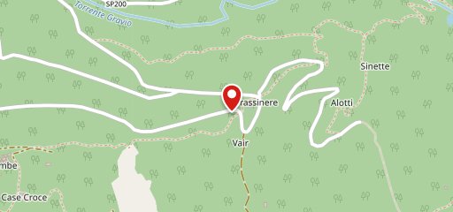 Osteria Di Frassinere sur la carte