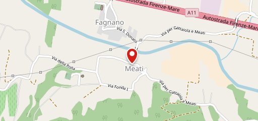 Antica Osteria di Meati sulla mappa