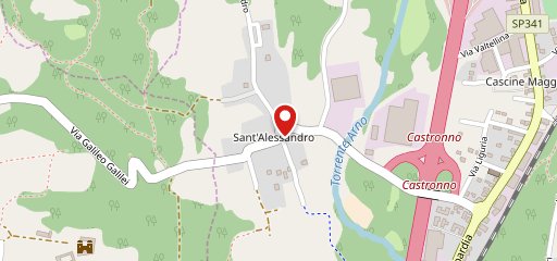 Osteria di Sant'Alessandro sulla mappa