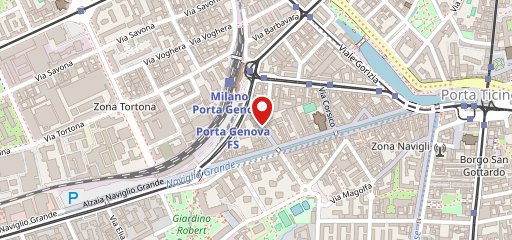 Osteria di via Pre sulla mappa