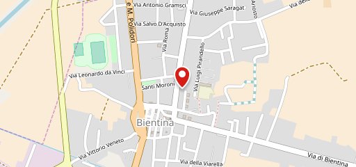 Osteria Etruria Bientina sulla mappa