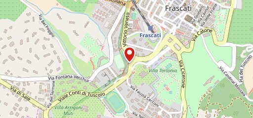 Osteria Fraschetta Trinca sulla mappa