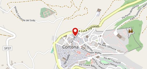 Osteria Le Rughe di Cortona sur la carte