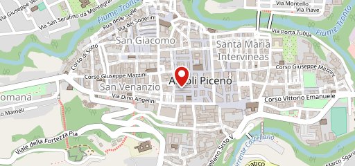 Osteria Marca Zunica sulla mappa