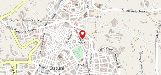 Asso di Spade PANZEROTTI Ostuni sulla mappa