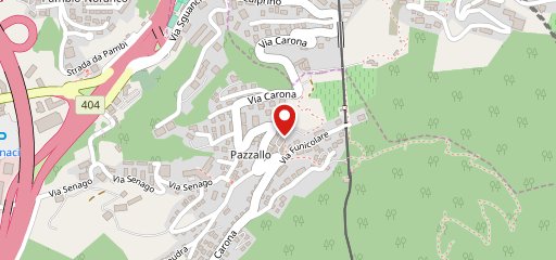 Osteria Pizzeria Pazzallo sulla mappa