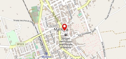 Osteria Porta Carrese Calò sulla mappa