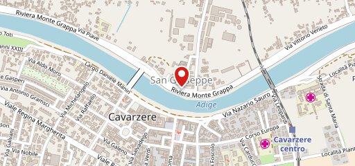 Osteria San Giuseppe di Filippo Magagnato sur la carte