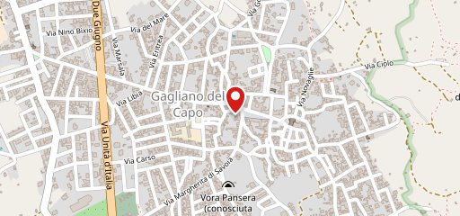 Osteria Sud Est sur la carte