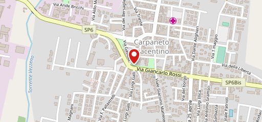 Osteria vecchi sapori sulla mappa