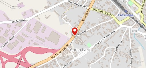 Osteria Volsci sulla mappa