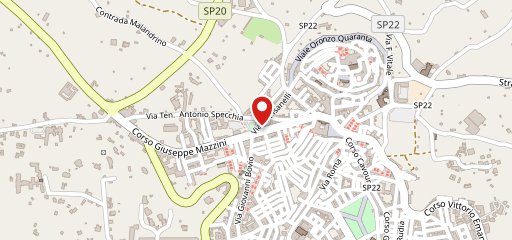 Osteria Zio Vito sulla mappa