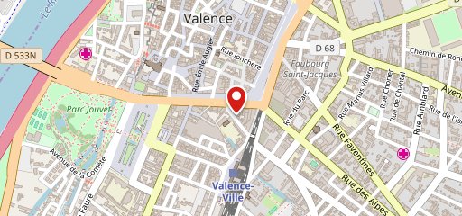 O'Tacos Valence sur la carte