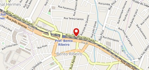 Outbêco Bento Ribeiro no mapa