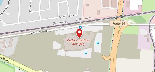 New York Fries Winnipeg Outlet Collection sur la carte