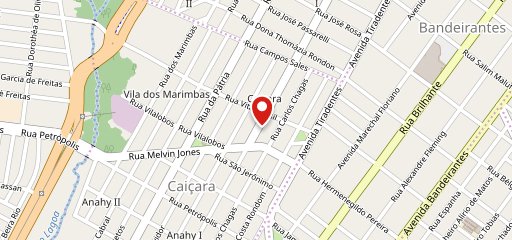 Ox Pizzaria no mapa