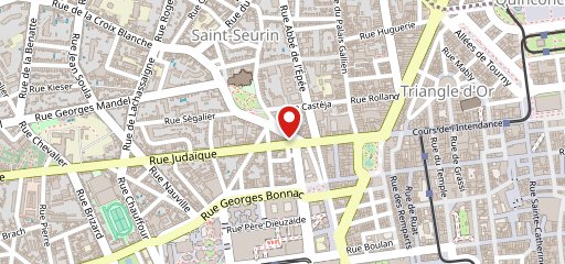 Oxford Arms Bordeaux sur la carte