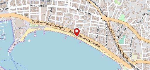 Oysteria Cannes sur la carte