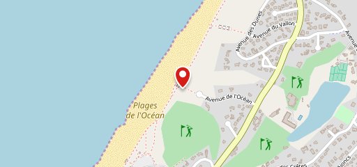 OZEANOA Anglet sur la carte