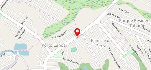 Porto Canoa no mapa