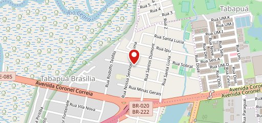 Padaria da Praça no mapa