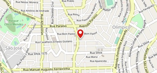 Padaria Ben-Hur no mapa