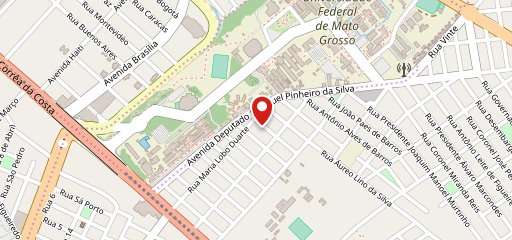 Rodízio e Delivery Boa Pizza Cuiabá no mapa