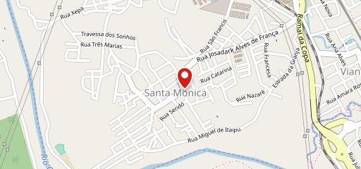 Padaria Cantinho das Delícias. no mapa