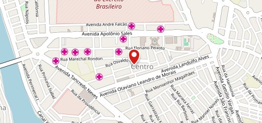 Panificadora Capricho no mapa