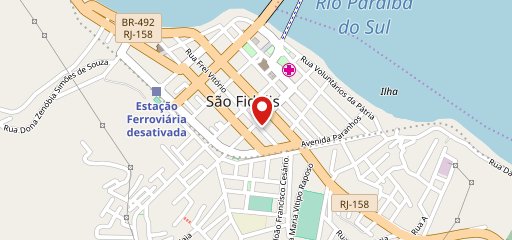 Padaria Cezário no mapa