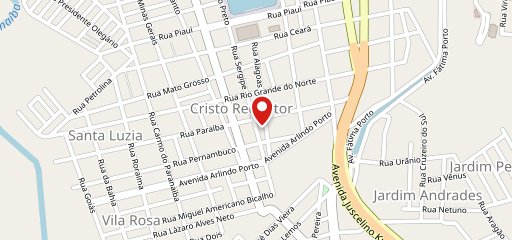 Padaria Cristo Redentor no mapa