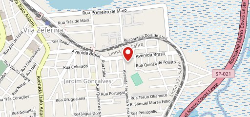 Padaria do mineiro no mapa