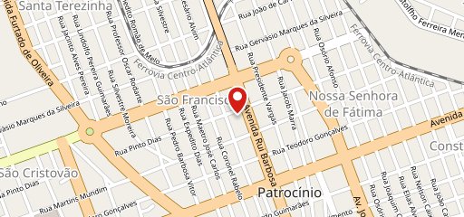 Padaria Café com Quitanda no mapa