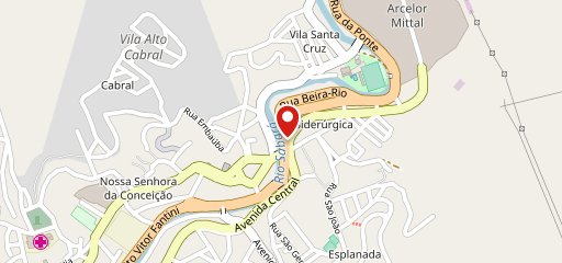 Padaria E Lanchonete Beira Rio no mapa