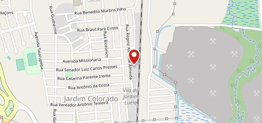 Padaria e Mercearia 13 no mapa