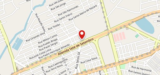 Padaria Fino Sabor no mapa