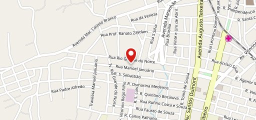 Padaria Guimarães no mapa