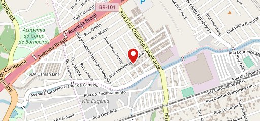 Padaria Mariane no mapa