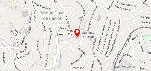 Padaria Tradição no mapa