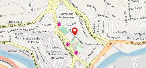 Padaria Mercapão no mapa