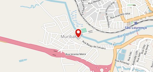 Padaria Muribara no mapa