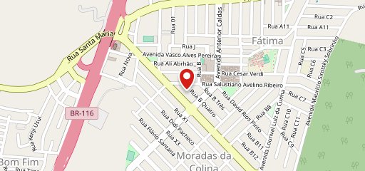 Padaria Nova Colina no mapa