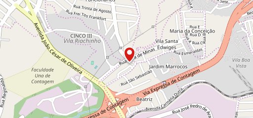 PAO RICO - PADARIA,CONFEITARIA,PIZZARIA E CONVENIENCIA 24 HORAS no mapa